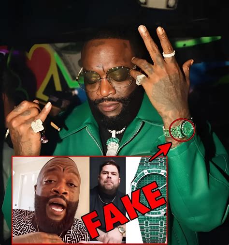 rick ross fake clothes|rick ross allegations.